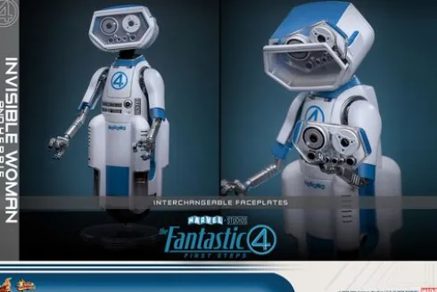 Fantastic Four First Steps Figura Movie Masterpiece 1/6 Invisible Woman and Herbie Deluxe Version
