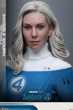 Fantastic Four First Steps Figura Movie Masterpiece 1/6 Invisible Woman and Herbie Deluxe Version