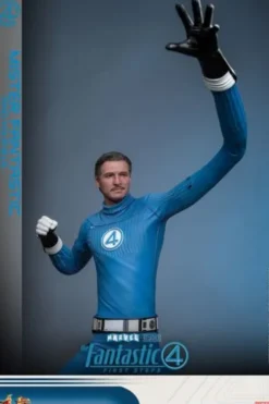 Fantastic Four First Steps Figura Movie Masterpiece 1/6 Mr Fantastic and Herbie Deluxe Version