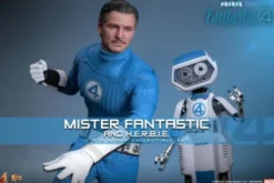 Fantastic Four First Steps Figura Movie Masterpiece 1/6 Mr Fantastic and Herbie Deluxe Version