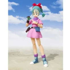 Figura Bulma 14 cm Dragon Ball Z Bandai re run S.H. Figuarts
