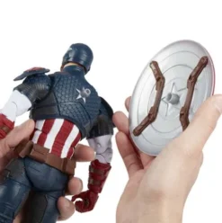 Figura Capitán América Marvel Legends 30 cm