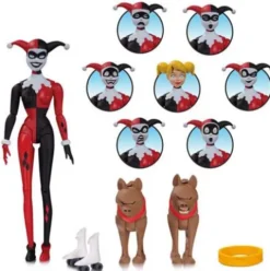 Figura Harley Quinn Expressions Pack SDCC DC Comics 15 cm