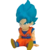 Figura hucha Son Goku Super Saiyan Blue Dragon Ball Super 15cm