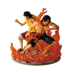 Figura Ichibansho Ace & Luffy Dramatic Memories One Piece 15cm