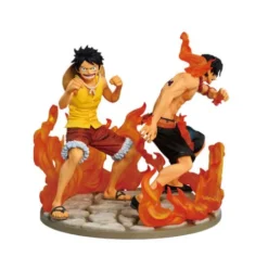 Figura Ichibansho Ace & Luffy Dramatic Memories One Piece 15cm