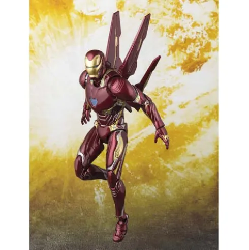 Figura Iron Man Mk-50 Nano Weapon S. H. Figuarts Avengers Infinity War