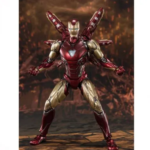 Figura Iron Man Mk 85 S.H. Figuarts Marvel Avengers Endgame Batalla Final