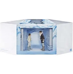 Figura Leia y Han Solo Hoth Black Series Convention Exclusive 15 cm