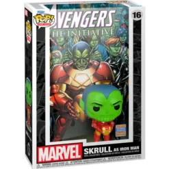 Figura POP Album Marvel Los Vengadores Avengers Skrull as Iron Man Exclusive