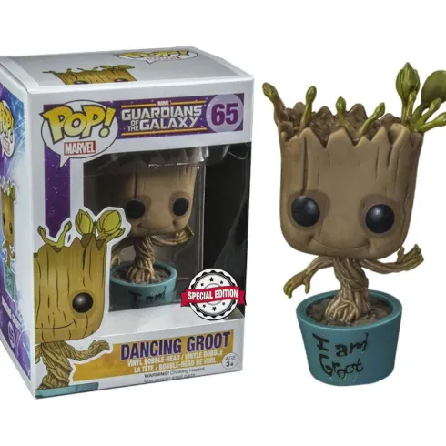 Figura POP Marvel Guardians of the Galaxy Dancing I Am Groot Exclusive