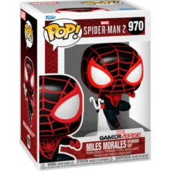 Figura POP Marvel Spiderman 2 Miles Morales Upgraded Suit