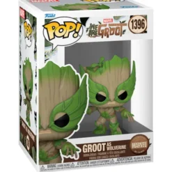 Figura POP Marvel We Are Groot – Groot as Wolverine
