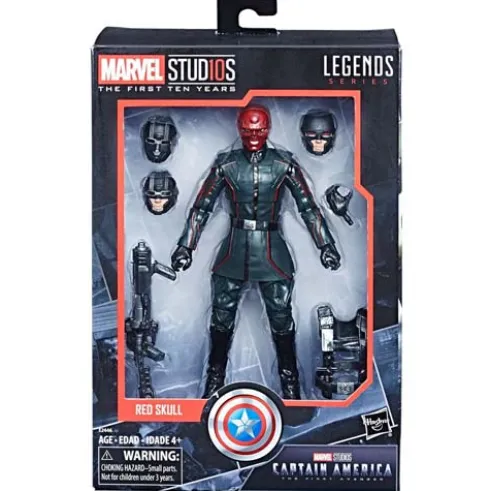 Figura Red Skull Marvel Legends Captain América: El Primer Vengador 15 cm