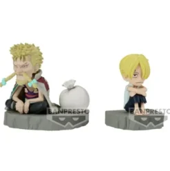 Figura Sanji & Zeff World Collectable Stories One Piece 6cm