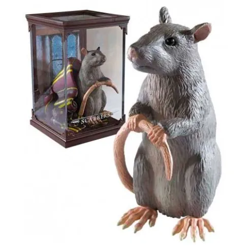 Figura Scabbers Criaturas Mágicas Harry Potter Noble Collection