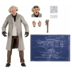 Figura Ultimate Doc Brown Regreso al Futuro 18cm