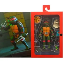 Figura Ultimate Raphael Vhs Cartoon Tortugas Ninja 18cm