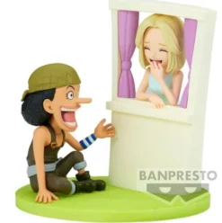Figura Usopp & Kaya Log Stories One Piece 7cm