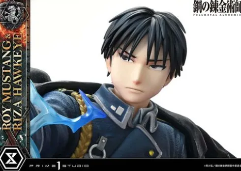 Fullmetal Alchemist Estatua Concept Masterline 1/6 Roy Mustang & Riza Hawkeye Regular Version 50 cm