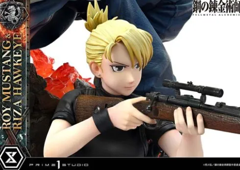 Fullmetal Alchemist Estatua Concept Masterline 1/6 Roy Mustang & Riza Hawkeye Regular Version 50 cm