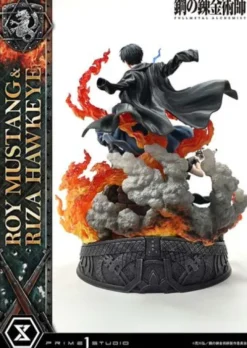 Fullmetal Alchemist Estatua Concept Masterline 1/6 Roy Mustang & Riza Hawkeye Regular Version 50 cm