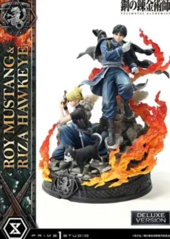 Fullmetal Alchemist Estatua Concept Masterline 1/6 Roy Mustang & Riza Hawkeye Deluxe Version 50 cm