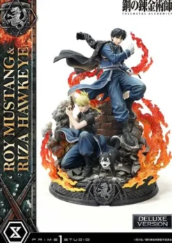Fullmetal Alchemist Estatua Concept Masterline 1/6 Roy Mustang & Riza Hawkeye Deluxe Version 50 cm