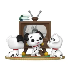 Funko Pop! 101 dálmatas Rolly, Patch & Lucky with TV