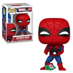 Funko Pop! Holiday Spiderman with Open Gift