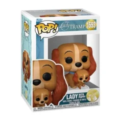 Funko Pop! La dama y el vagabundo, Lady w/puppy