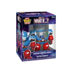Funko Pop! Marvel Bots WI- CA Mech w/Cap