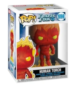 Funko Pop! Marvel Los Cuatro Fantásticos Antorcha Humana