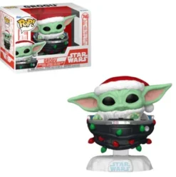 Funko Pop! Star Wars Holiday Grogu Pram