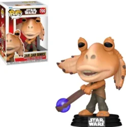 Funko Pop! Star Wars Jar Jar Binks La Amenaza Fantasma