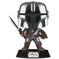 Funko Pop! Star Wars The Mandalorian with Dark Saber