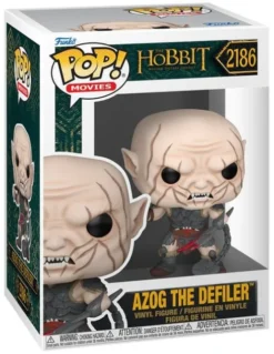 Funko Pop! Trilogía de El hobbit Azog w/Weapon