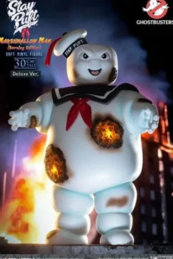 Ghostbusters Estatua Soft Vinyl Stay Puft Marshmallow Man Burning Edition Normal Version 30 cm