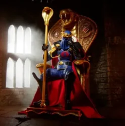 G.I. Joe Classified Series #221, Cobra Commander in dress uniform & throne