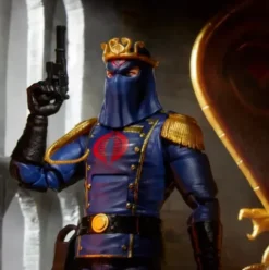 G.I. Joe Classified Series #221, Cobra Commander in dress uniform & throne
