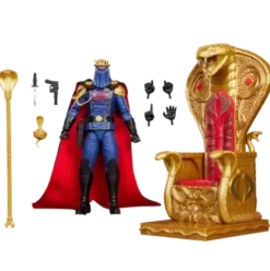 G.I. Joe Classified Series #221, Cobra Commander in dress uniform & throne
