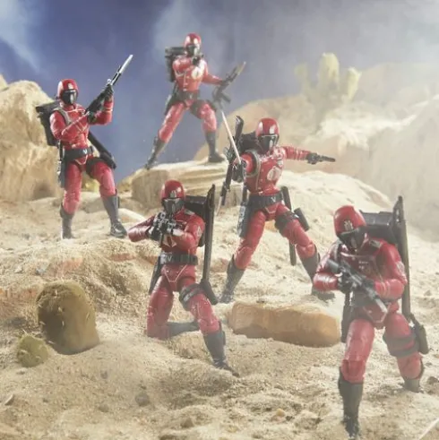 G.I. Joe Classified Series Crimson Guard Action
