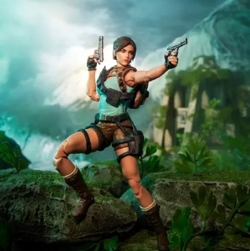 G.I. Joe Classified Series Retro Cardback Collaborative Lara Croft TOMB RAIDER