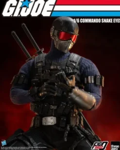 G.I. Joe Figura FigZero 1/6 Commando Snake Eyes 30 cm