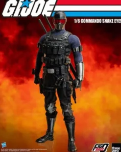 G.I. Joe Figura FigZero 1/6 Commando Snake Eyes 30 cm