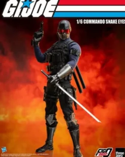 G.I. Joe Figura FigZero 1/6 Commando Snake Eyes 30 cm