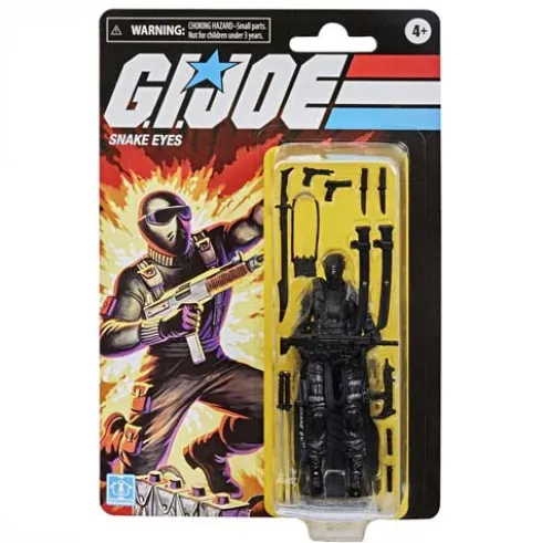 GI Joe Figura Retro Collection Snake Eyes Hasbro