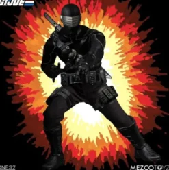 G.I. Joe Figura 1/12 Snake Eyes Deluxe Edition 17 cm