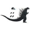 Godzilla Figura Toho Ultimates Wave 06 Godzilla Millenium 20 cm