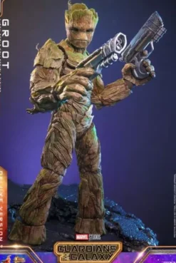 Guardianes de la Galaxia vol. 3 Figura Movie Masterpiece 1/6 Groot (Deluxe Version) 32 cm
